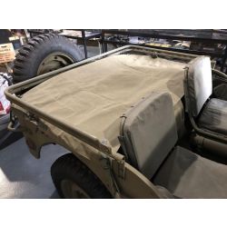 Housse protection Jeep Willys - bâche ExternResist® : usage extérieur