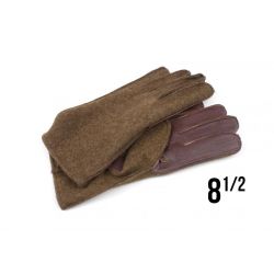 Paire de gants militaire en cuir armée Fr Taille 9.0