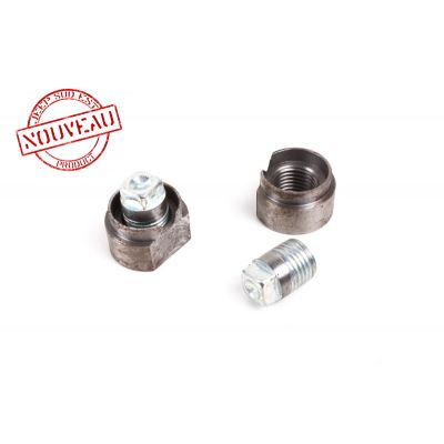 INSERT + BOUCHON VIDANGE CAISSE JEEP (LA PAIRE)
