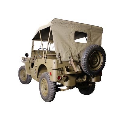 BACHE JEEP STANDARD TOILE EPAISSE SANS MICA