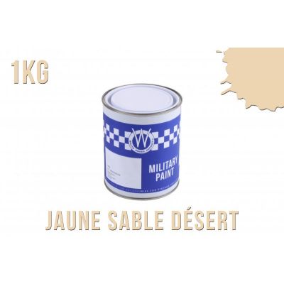 PEINTURE JAUNE SABLE DESERT 1KG SAT