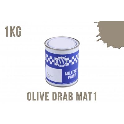 PEINTURE OLIVE DRAB ORDNANCE STOCK MAT1  1KG