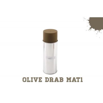 SPRAY 400 ML KAKI OLIV DRAB ORDNANCE STOCK MAT1