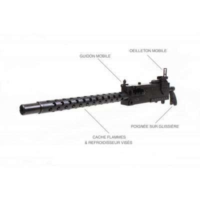  MITRAILLEUSE M1919 BROWNING CAL.30 REPRO INERTE ACIER