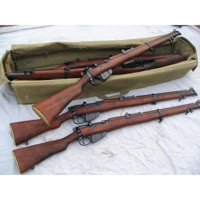 REPRO INERTE BOIS/METAL FUSIL GB LEE ENFIELD MARK III