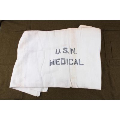 COUVERTURE USN MEDICAL US NEUVE ORIGINE NOS 