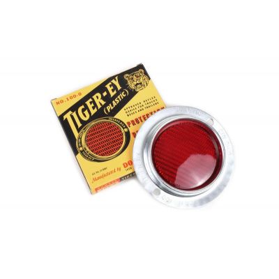 CATADIOPTRE ROND ROUGE TIGER EY