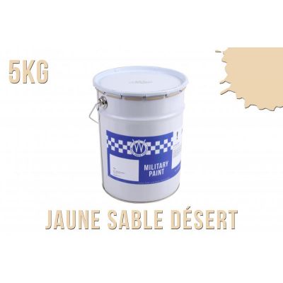 PEINTURE JAUNE SABLE DESERT 5 KG SAT