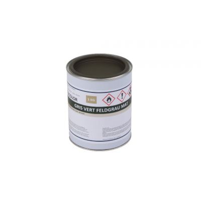 PEINTURE GRIS VERT FELDGRAU ARMEE FRANCAISE 1KG