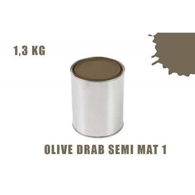 PEINTURE OLIVE DRAB ORDNANCE STOCK SEMI MAT1  1.3KG