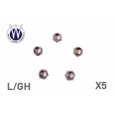ECROU DE ROUE GAUCHE (JEU DE 5)