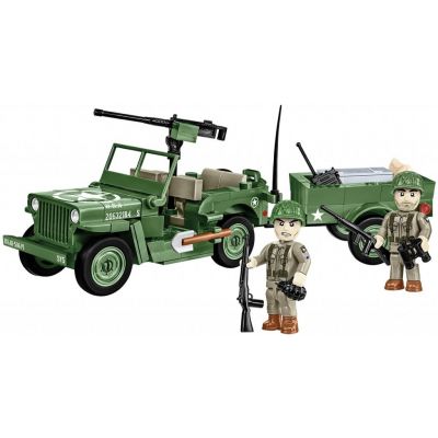 JEEP WILLYS MB + REMORQUE