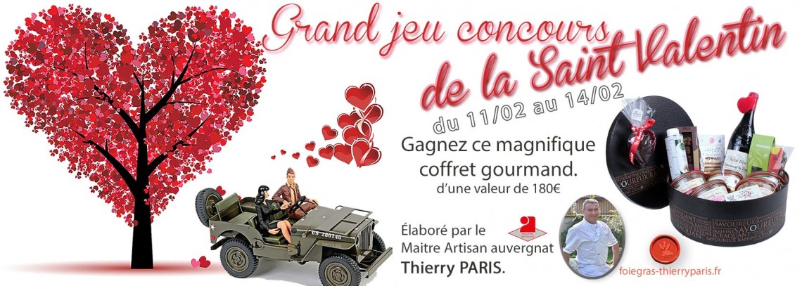 Grand jeu concours de la Saint Valentin JeepSudEst