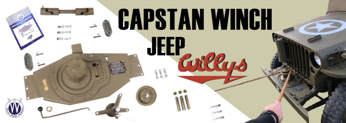 CAPSTAN WINCH KIT JEEP WILLYS
