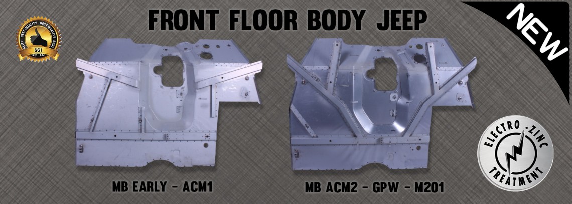 FRONT FLOOR BODY JEEP 
