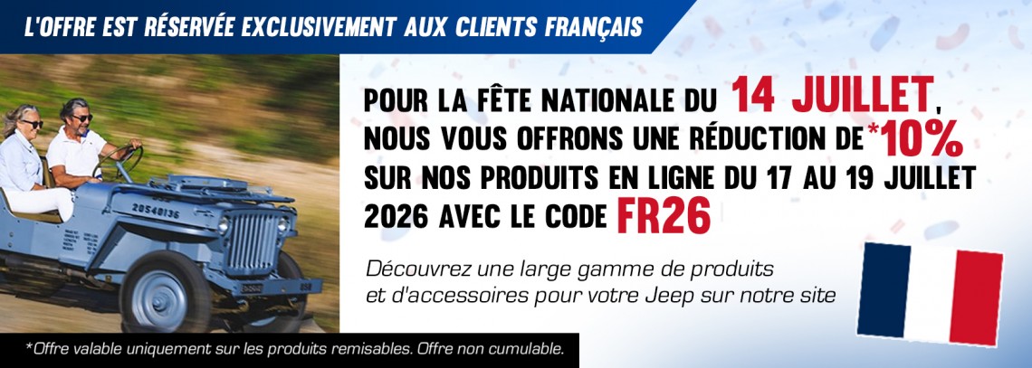 Offre 10% 14 juillet