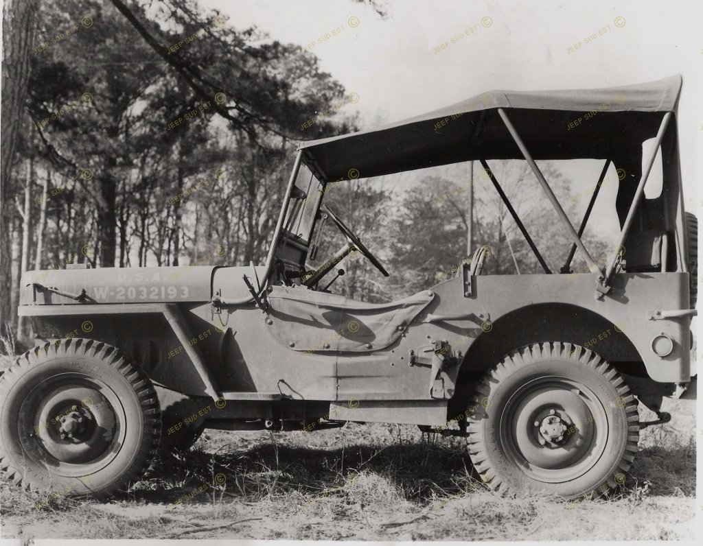 Bâche de protection compatible avec Jeep Willy's housse extérieur