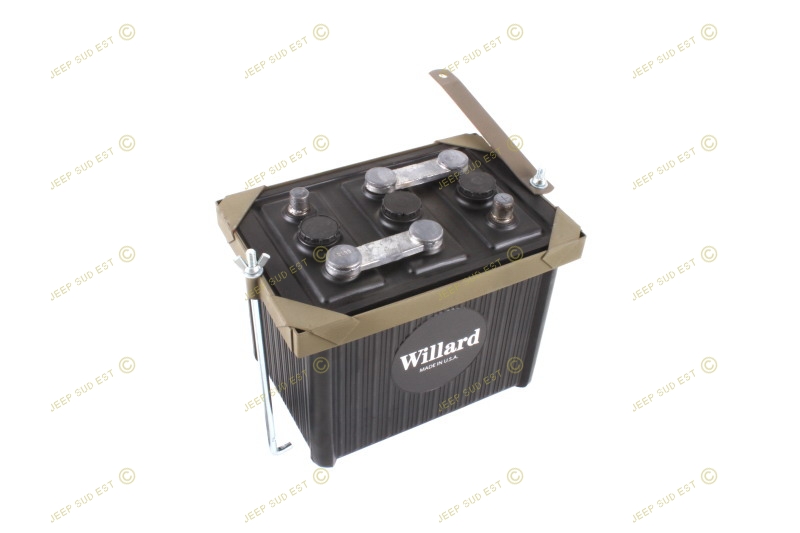 COUPE BATTERIE GENERAL + CLEFS, Electricite 6 V, JEEP