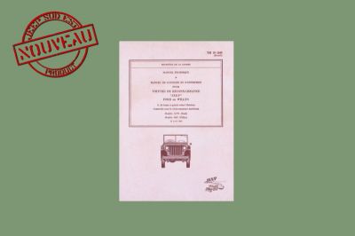 NOTICE TECHNIQUE JEEP MB/GPW "VERSION FRANCAISE"