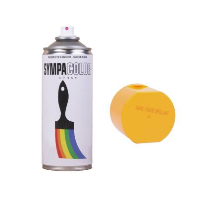 SPRAY JAUNE FONCE-BRILLANT