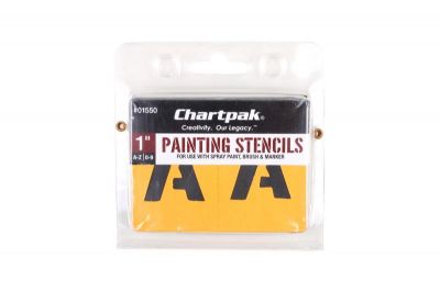 POCHOIRS US KIT REUTILISABLE  A-Z / O-9 (1"/25,4mm)