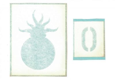 POCHOIR LATERAL " GRENADE - 0 " JEEP M201