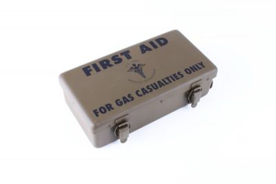 BOITE US "FIRST AID" VEHICULE " GAS CONSUALTIES ONLY"