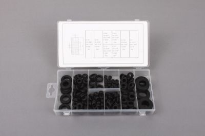 BOITE DE 180 PASSE-FIL CAOUTCHOUCS