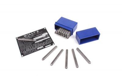 JEU DE LETTRES A FRAPPER A-Z    3mm
