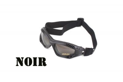 LUNETTE NOIRE RANDO JEEP ANTI-POUSSIERE