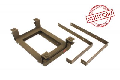 SUPPORT RADIO SCR510/BC659 + PATTES FT419/420 (KIT)