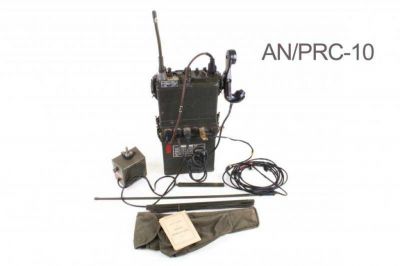 RADIO ANPRC - 10 KIT COMPLET VEHICULE 12-24V
