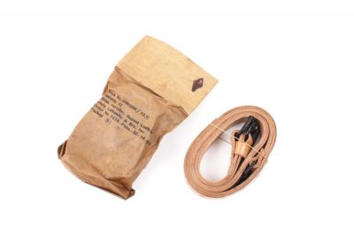 SANGLE CUIR USA (2 PARTIES) LONG 1,6M