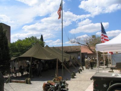 TENTE GRAND MODELE 4 MATS HOPITAL US ORIGINE WW2