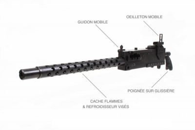  MITRAILLEUSE M1919 BROWNING CAL.30 REPRO INERTE ACIER