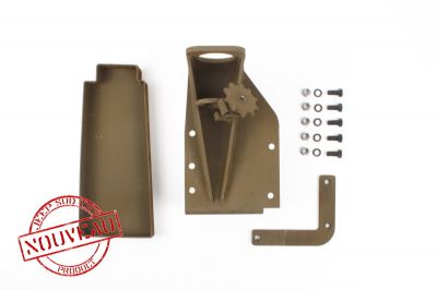 SUPPORT BROWNING CAL.30 SUR TABLEAU DE BORD JEEP