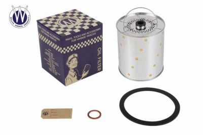 CARTOUCHE DE FILTRE A HUILE METAL + JOINTS 