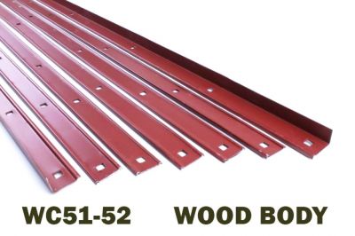 KIT DE 7 RAILS DE PLANCHER POUR DODGE 4X4 CAISSE BOIS