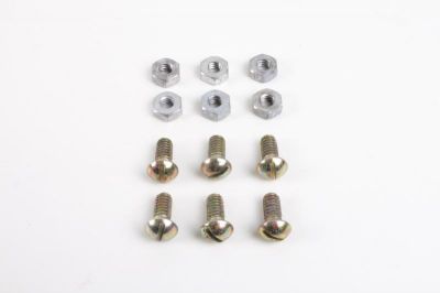 VIS 1/4 NC TÊTE BOMBÉE (JEU DE 6)
