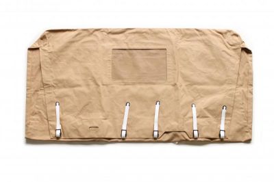 BACHE JEEP STANDARD TOILE BEIGE SABLE AVEC MICA