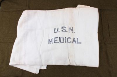 COUVERTURE USN MEDICAL US NEUVE ORIGINE NOS 