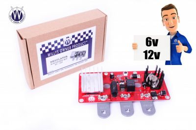 KIT REGULATEUR 6V / 12V ELECTRONIQUE