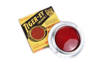 CATADIOPTRE ROND ROUGE TIGER EY