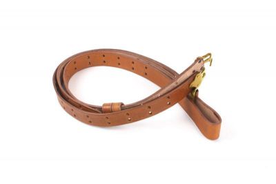 BRETELLE CUIR POUR GARAND M1 - Crochet Laiton