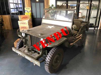 JEEP EARLY 1941 6V + Cabestan WWII origine