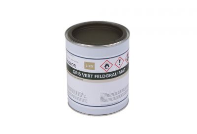 PEINTURE GRIS VERT FELDGRAU ARMEE FRANCAISE 1KG