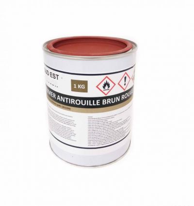 PEINTURE PRIMAIRE BRUN ROUGE 1KG