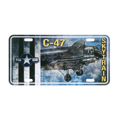 PLAQUE IMMATRICULATION C-47 SKYTRAIN