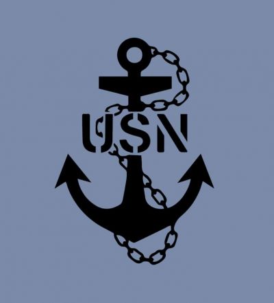 POCHOIR US NAVY 
