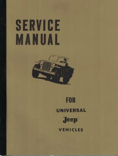 SERVICE MANUAL FOR UNIVERSAL JEEP VEHICLES - ENGLISH VERSION